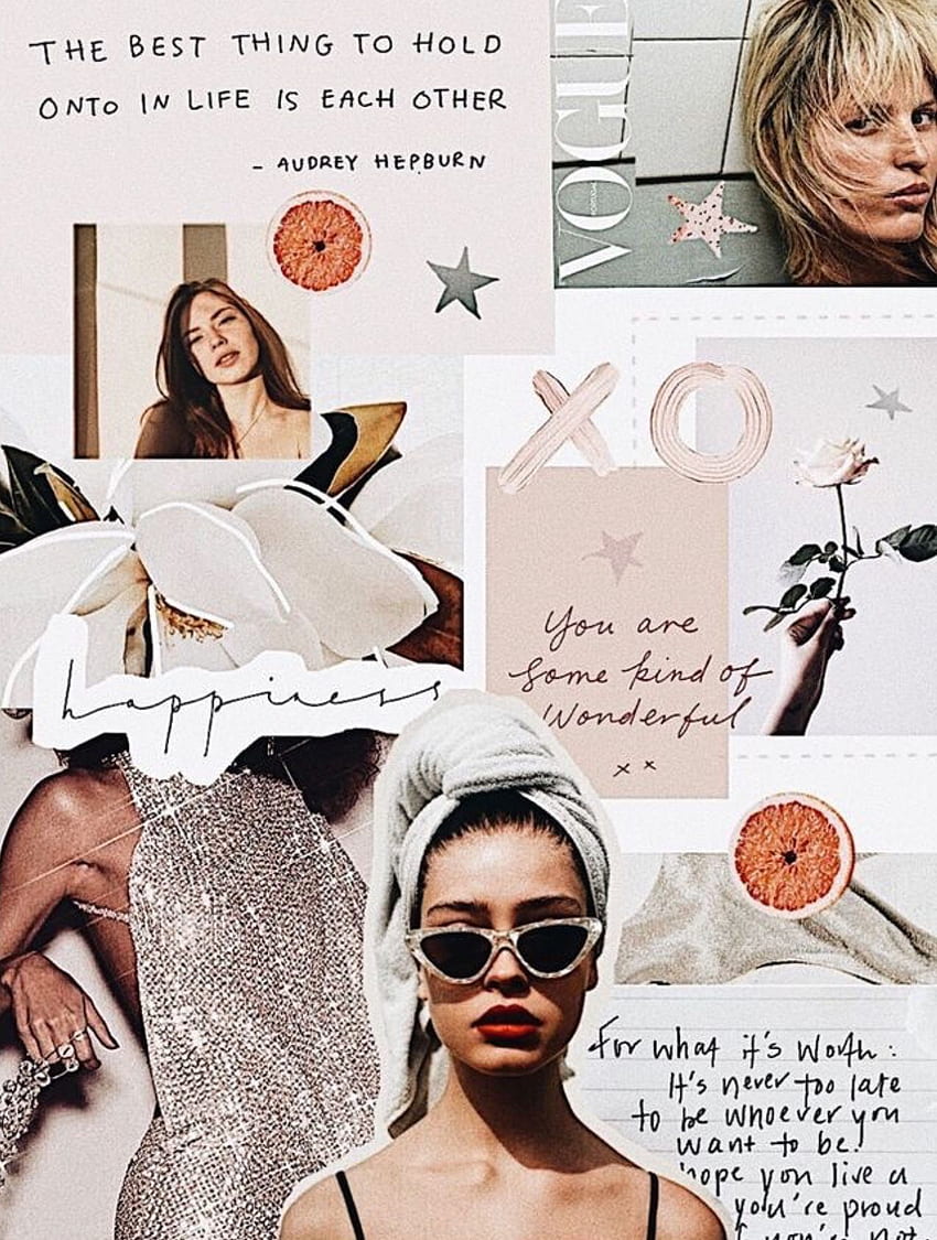 Mimi Hage su . Design collage, Collage estetico, Estetica moda Sfondo del telefono HD