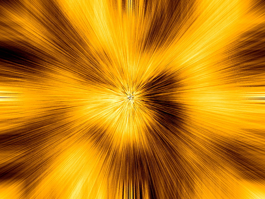 Wind Yellow, vortices, abstract HD wallpaper