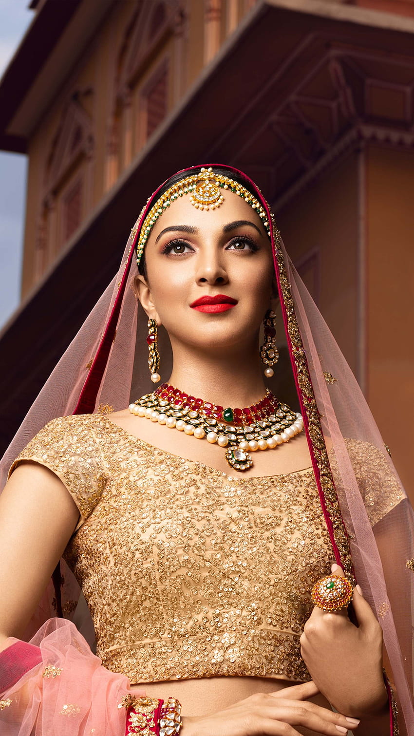 Kiara Advani, bridal, bollywood actress HD phone wallpaper