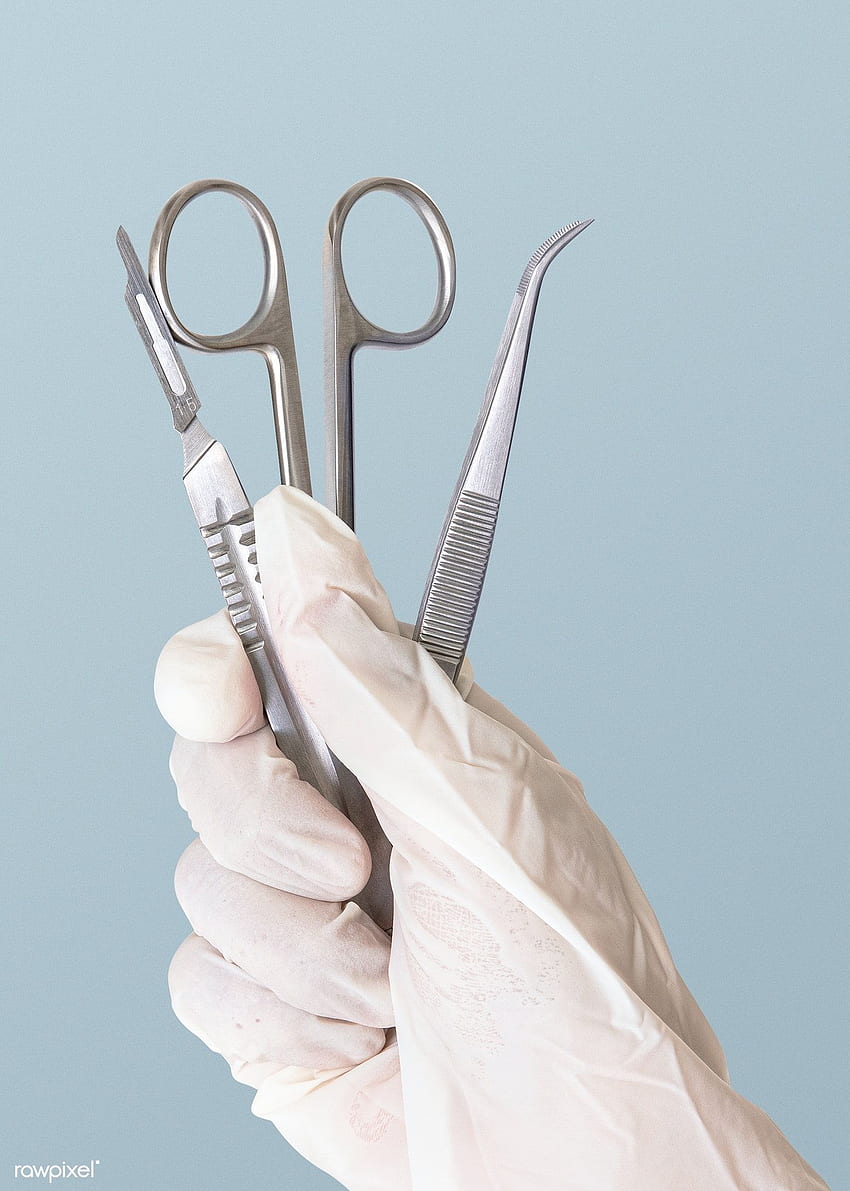 Gloved hand holding stainless steel medical instruments. premium by / Teddy Rawpixel. Medical , Dental , Medical aesthetic, Oral Surgery HD phone wallpaper