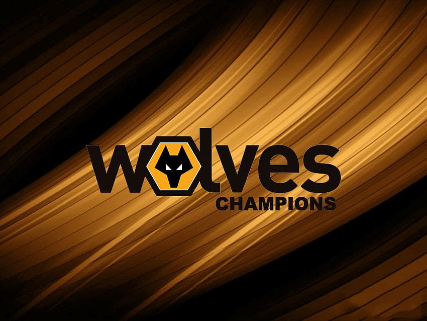 Wolves Champions, wolverhampton wanderers football club, english, , wolves football club, wolf, wwfc, wolverhampton wanderers fc, wolves fc, fc, gold and black, football, molineux, wolverhampton, fwaw, out of darkness cometh light, wolves, soccer, 2018, championship, england, champions, the wolves, wanderers, fans, screensaver, winners HD wallpaper