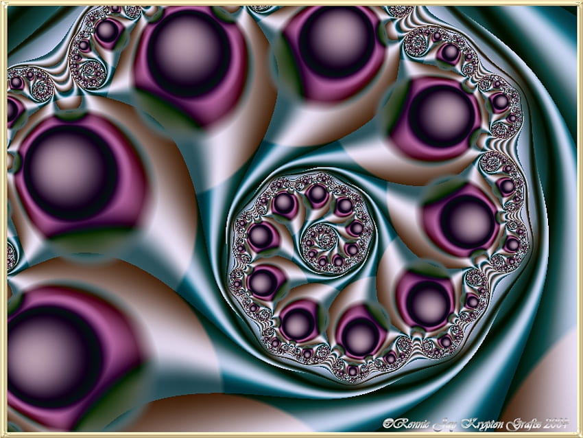 esencia de perla, púrpura, fractal, espiral, perla fondo de pantalla