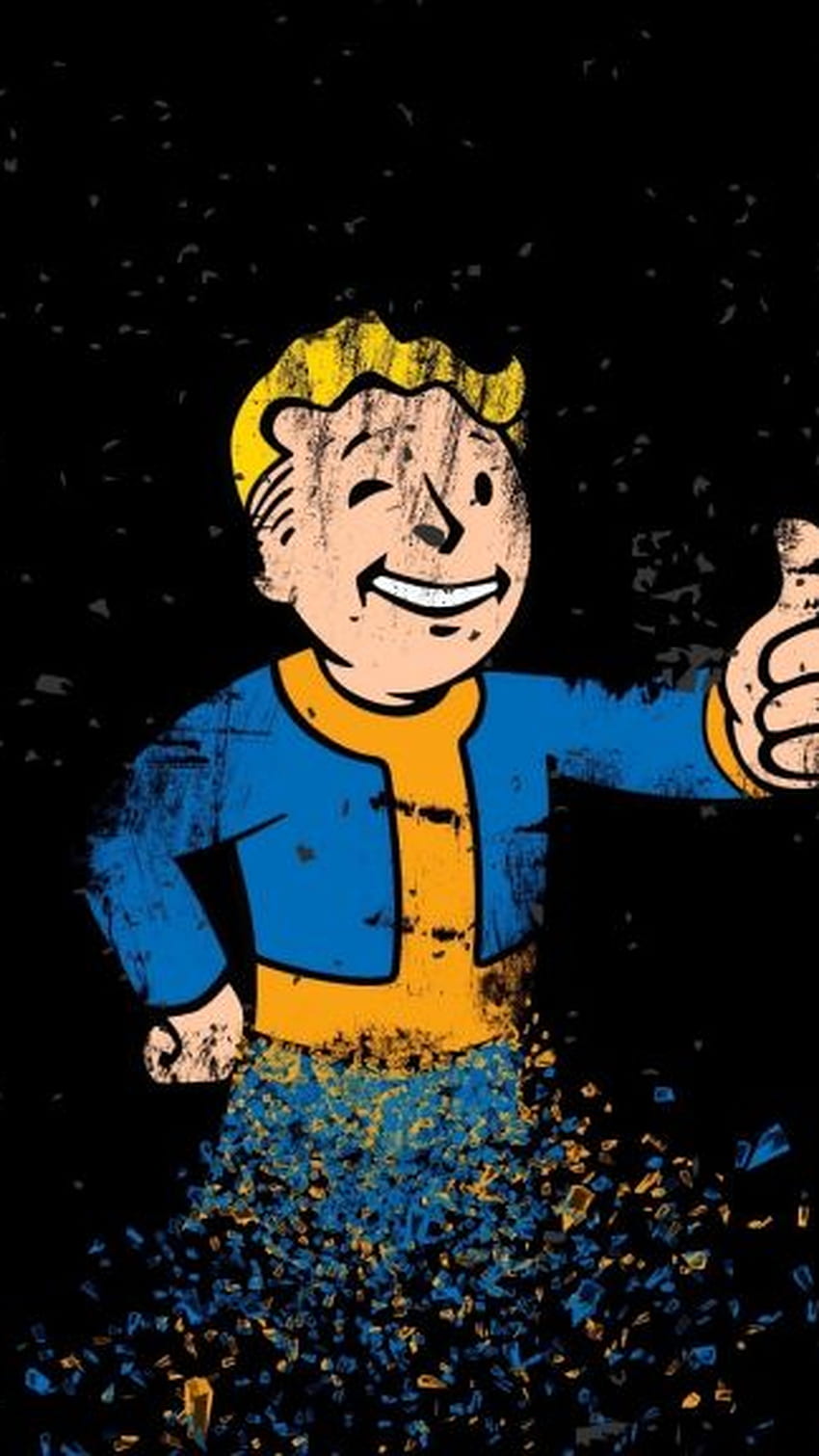 iPhone 8 Plus 6s Fallout 4 Vault Boy - Blurry Fallout 4 Vr,, Fall Out Boy Logo HD phone wallpaper