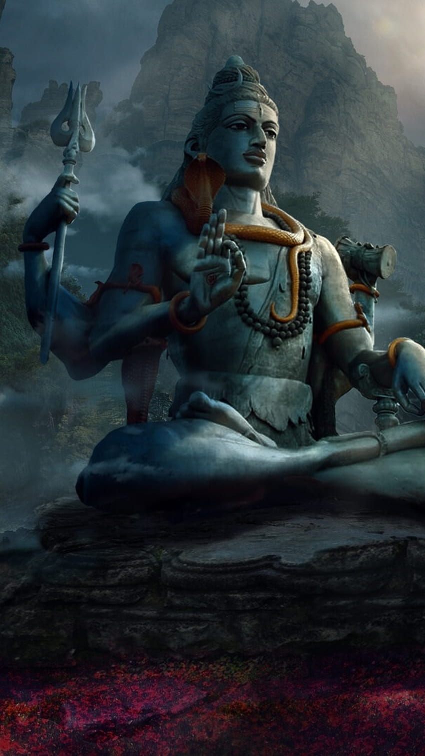 Best Lord Shiva, Dark Theme, lord mahadev HD phone wallpaper