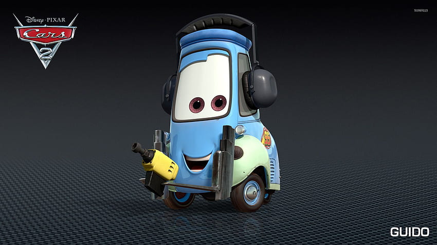 Guido - Cars 2 - Dibujos animados fondo de pantalla