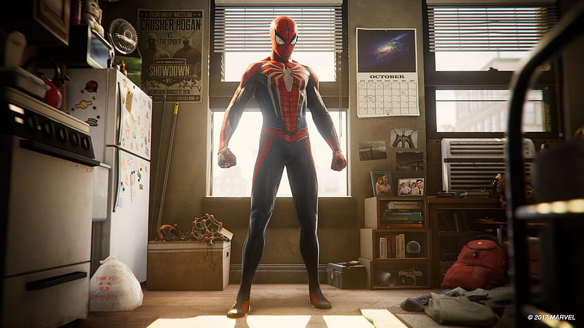 spiderman, game, ps4, MArvel HD wallpaper