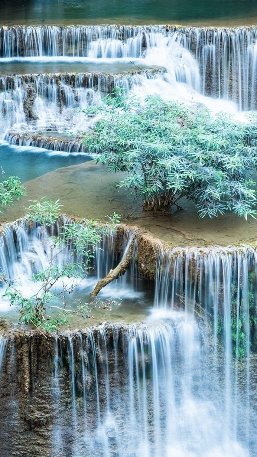 Fullscreen - Natural Waterfall Beautiful Scenery HD phone ...