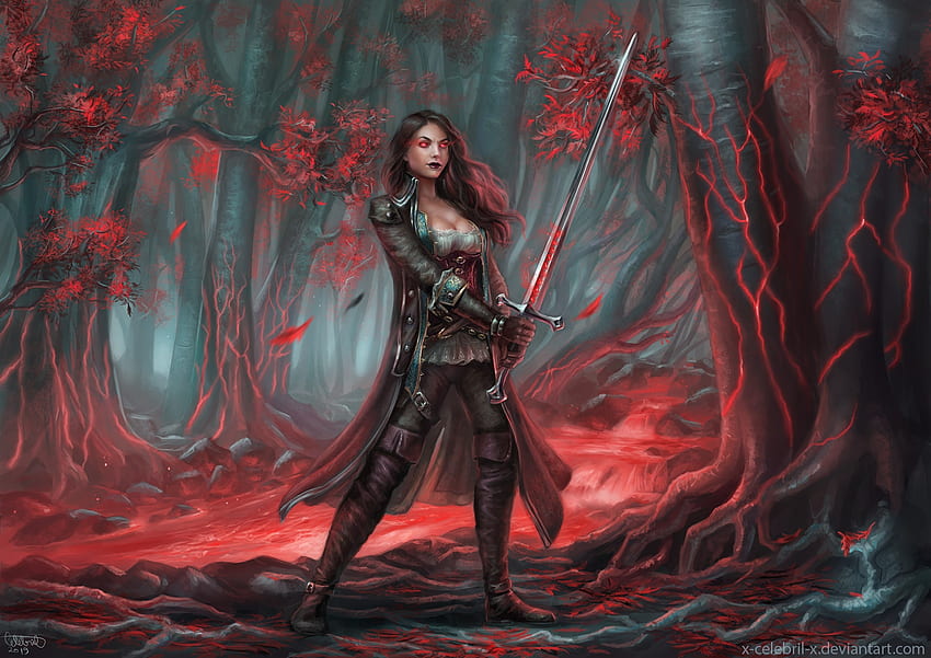 Women Warrior . Women Warrior Background, Black and Red Warrior HD wallpaper