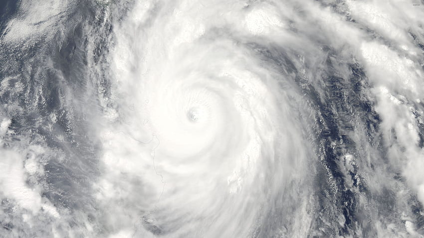 Typhoon - Space, Tropical Storm HD wallpaper