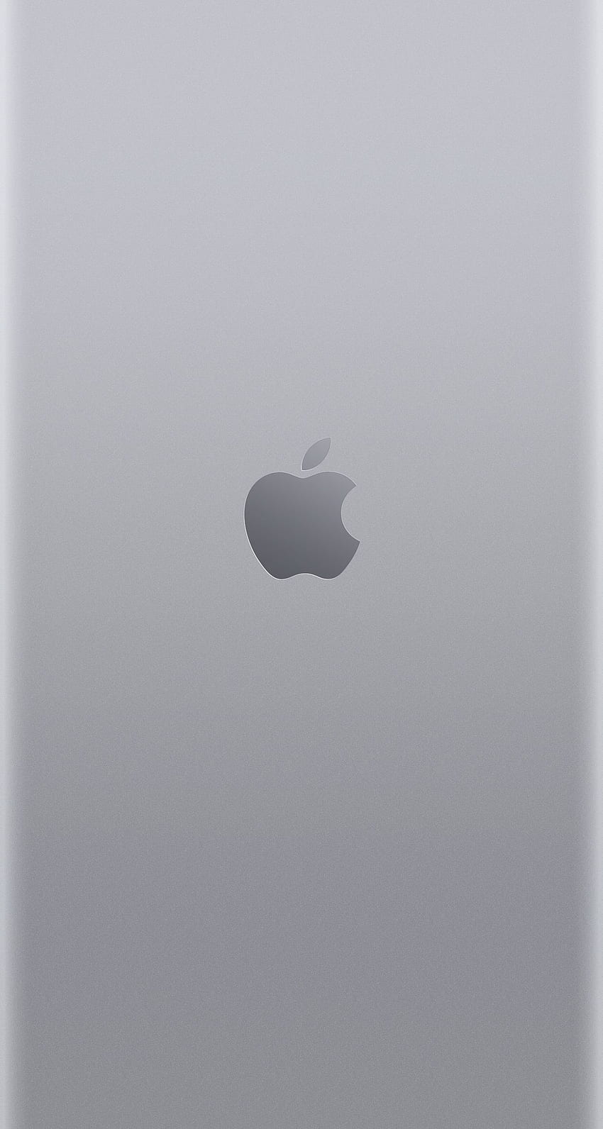 iPhone 6 ve iPhone 6 Plus için Apple Logosu, Gri Apple Logosu HD telefon duvar kağıdı