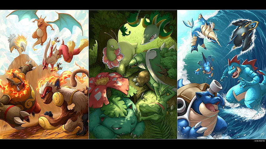 Wallpapers para celular do Pokémon  Pokemon, Wallpaper de desenhos  animados, Pokemon iniciais