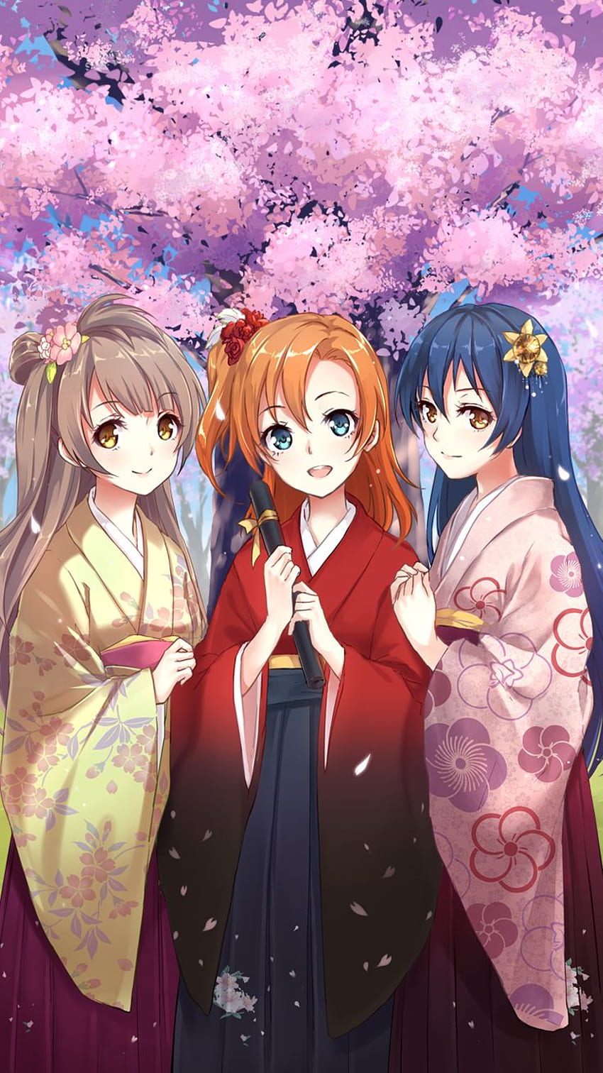 School Idol Project Love live! ❤, Anime Friendship HD phone wallpaper