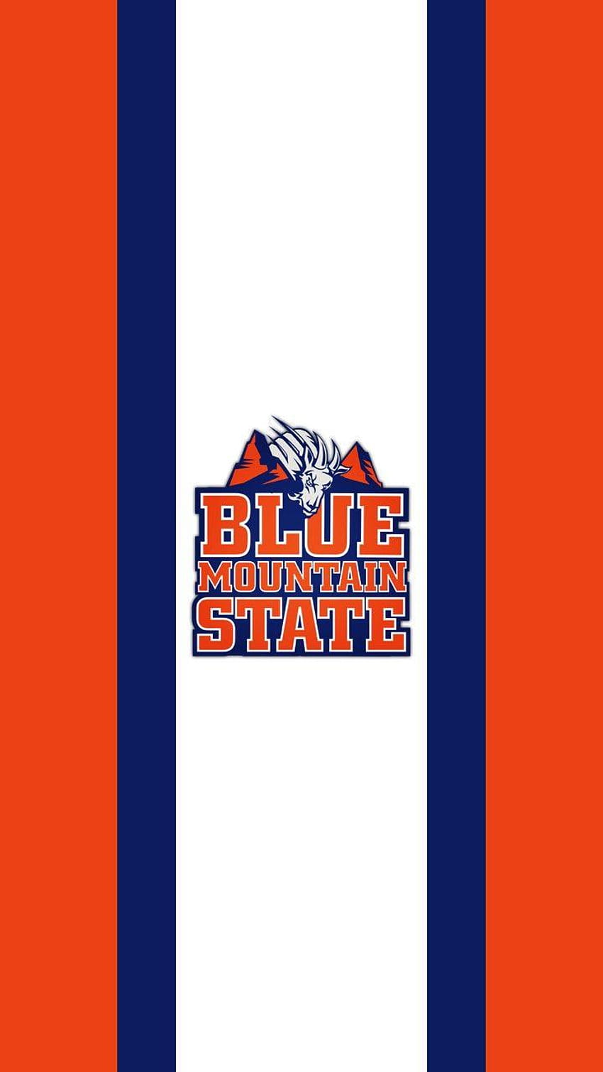BMS-Logo, Blue Mountain State HD-Handy-Hintergrundbild