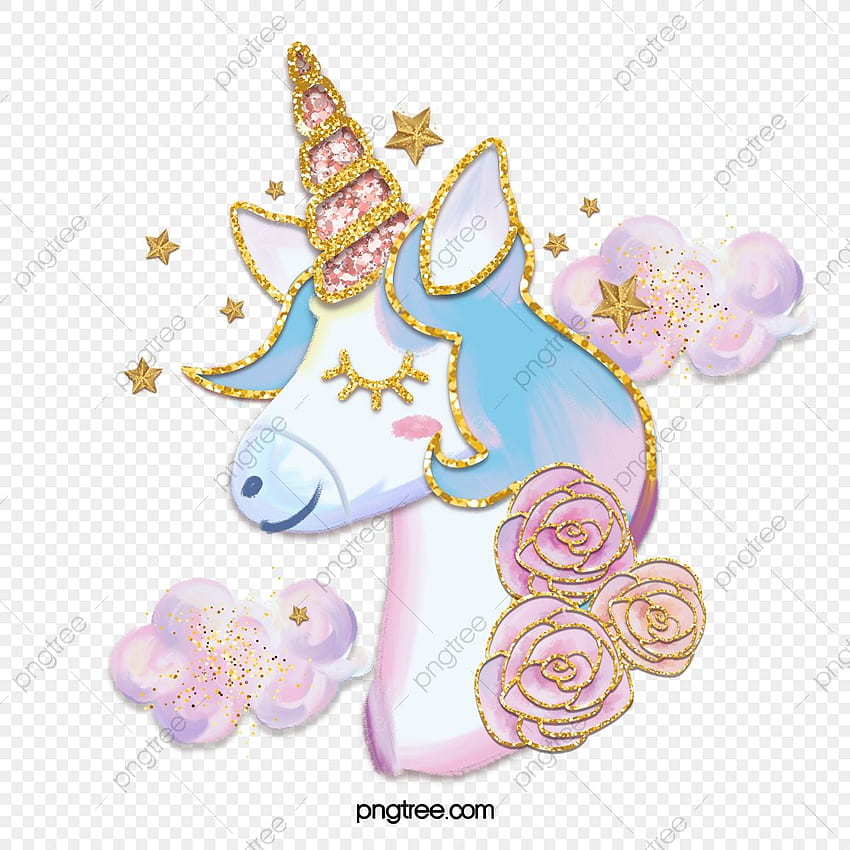 Unicorn PNG . Vector and PSD Files. on Pngtree, Gold Unicorn HD phone wallpaper