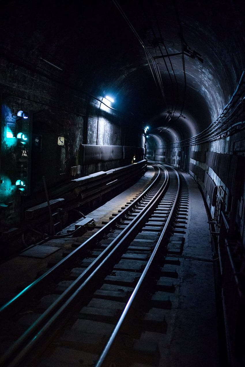 Terowongan kereta api. Terowongan kereta api, Terowongan, Pemandangan wallpaper ponsel HD