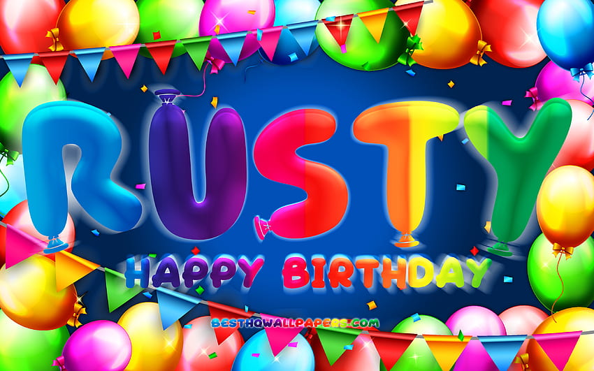 happy-birtay-rusty-colorful-balloon-frame-rusty-name-blue