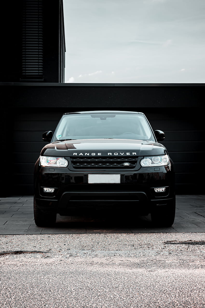 Range Rover, Land Rover, samochody, samochód, SUV, widok z przodu, maszyna Tapeta na telefon HD