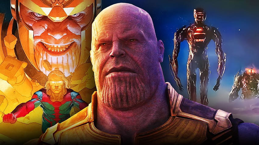 O criador de Thanos Co sugere a aparição do vilão do MCU no filme Eternals, Marvel Celestials papel de parede HD