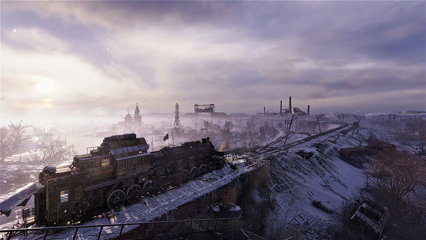 Metro Exodus-Zug-Videospiel HD-Hintergrundbild