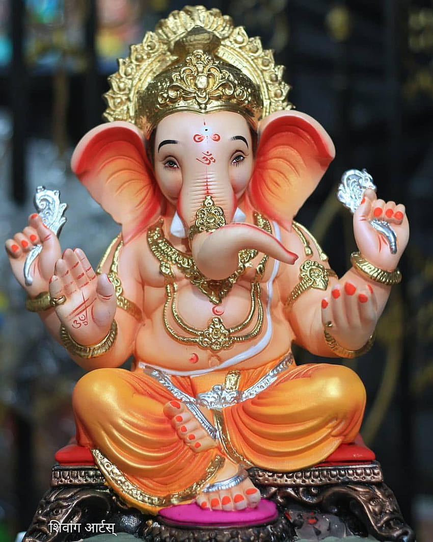 Küçük Lord Ganesha, Ganesh Ji HD telefon duvar kağıdı