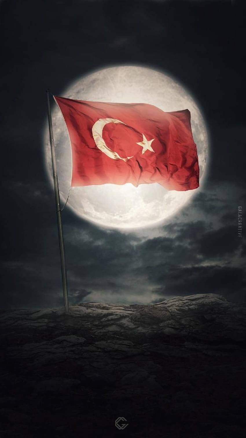 Turkiye by Styler728111 - cf now. Browse millions of popular gala creative Wallpap. Turkish flag, , Popular HD phone wallpaper