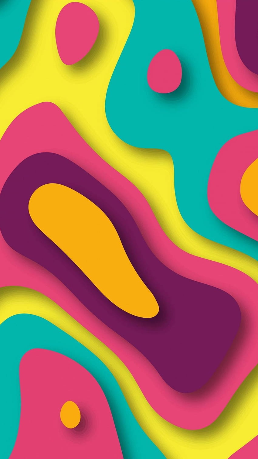 Curvy pattern, colorful . Colorful , Graphic , iPhone , Colourful  Minimalist HD phone wallpaper | Pxfuel