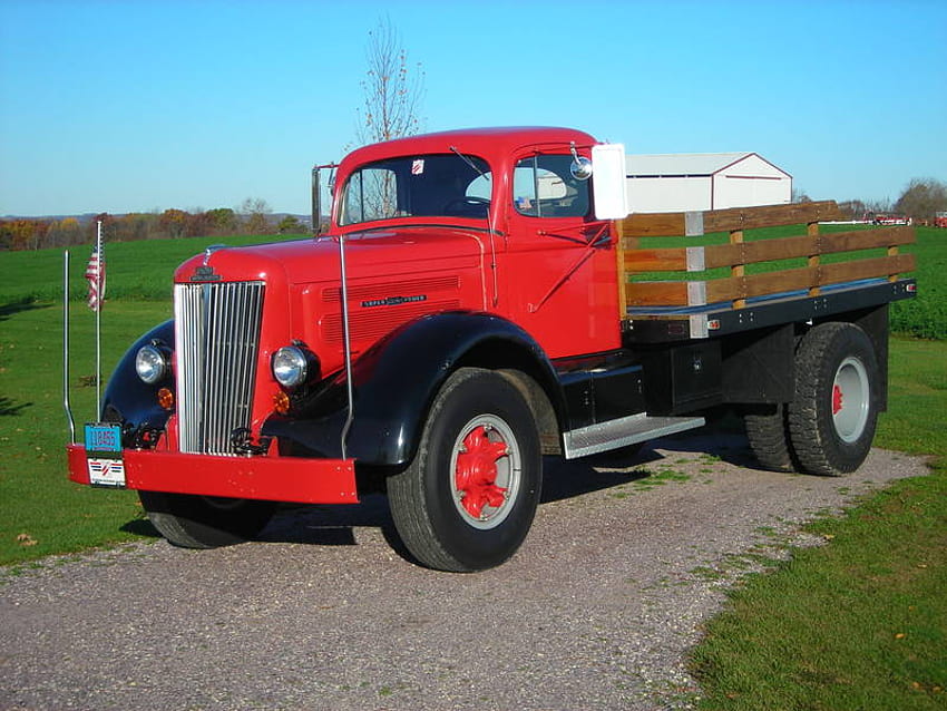 1949 화이트 트럭, 클래식, 화이트, 헤비, 앤티크, 1949, 트럭 HD 월페이퍼
