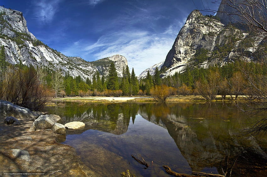 Mirror Lake Yosemite, Yosemite Winter HD wallpaper | Pxfuel