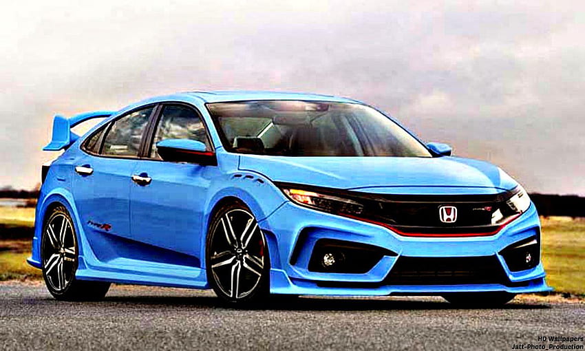 Top : New 67 Honda Civic Type R Turbo ( ), Honda Civic Blue HD wallpaper