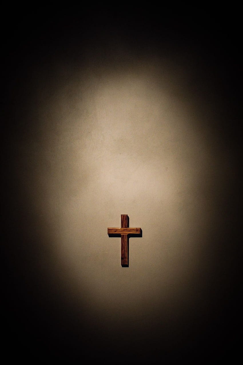Cross : [HQ], Minimalist Catholic HD phone wallpaper