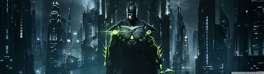 Injustice 2 Batman ❤ สำหรับ • Wide & Ultra, Batman Dual Screen วอลล์เปเปอร์ HD