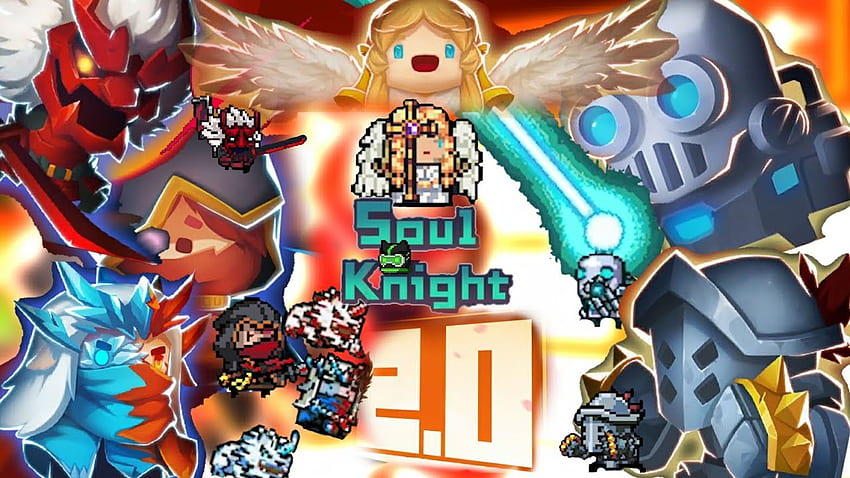 Soul Knight 2.0 *NEW* Epic Skins for Every Hero! HD wallpaper