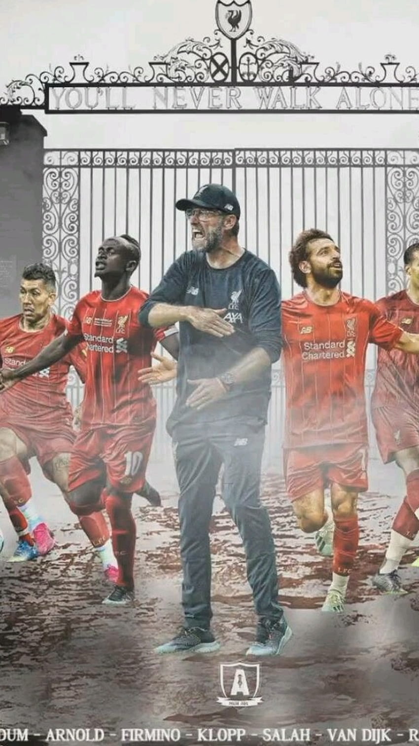 Liverpool, Football Team, Smokey Background HD phone wallpaper