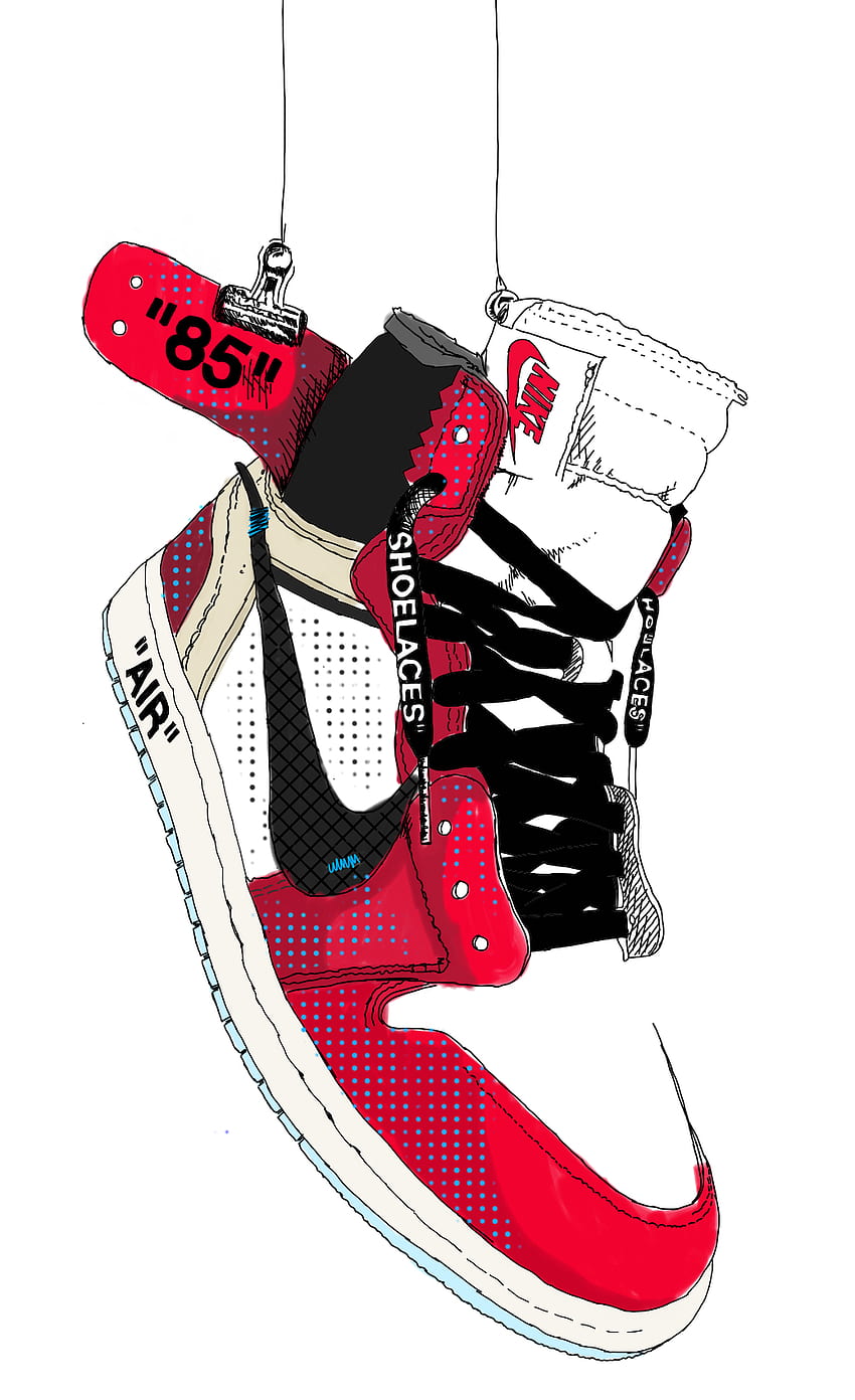 Nike Jordan 1 Supreme - Air Jordan 1 - - - Tip, Jordan One HD 전화 배경 화면