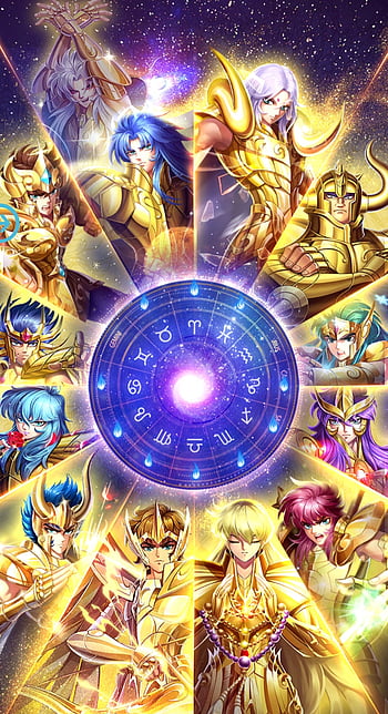 GOLD SAINTS wallpaper by FranciscoETCHART on DeviantArt