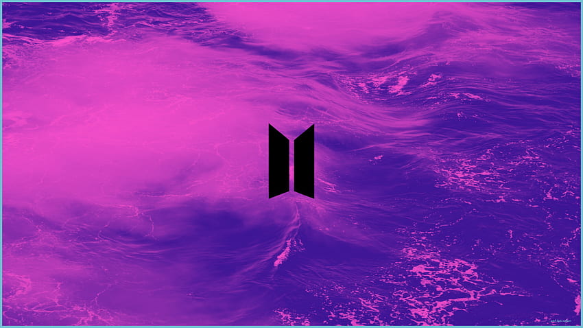 BTS Purple Background Bts ラップトップ、Bts - Purple Laptop、美的パープルラップトップ 高画質の壁紙