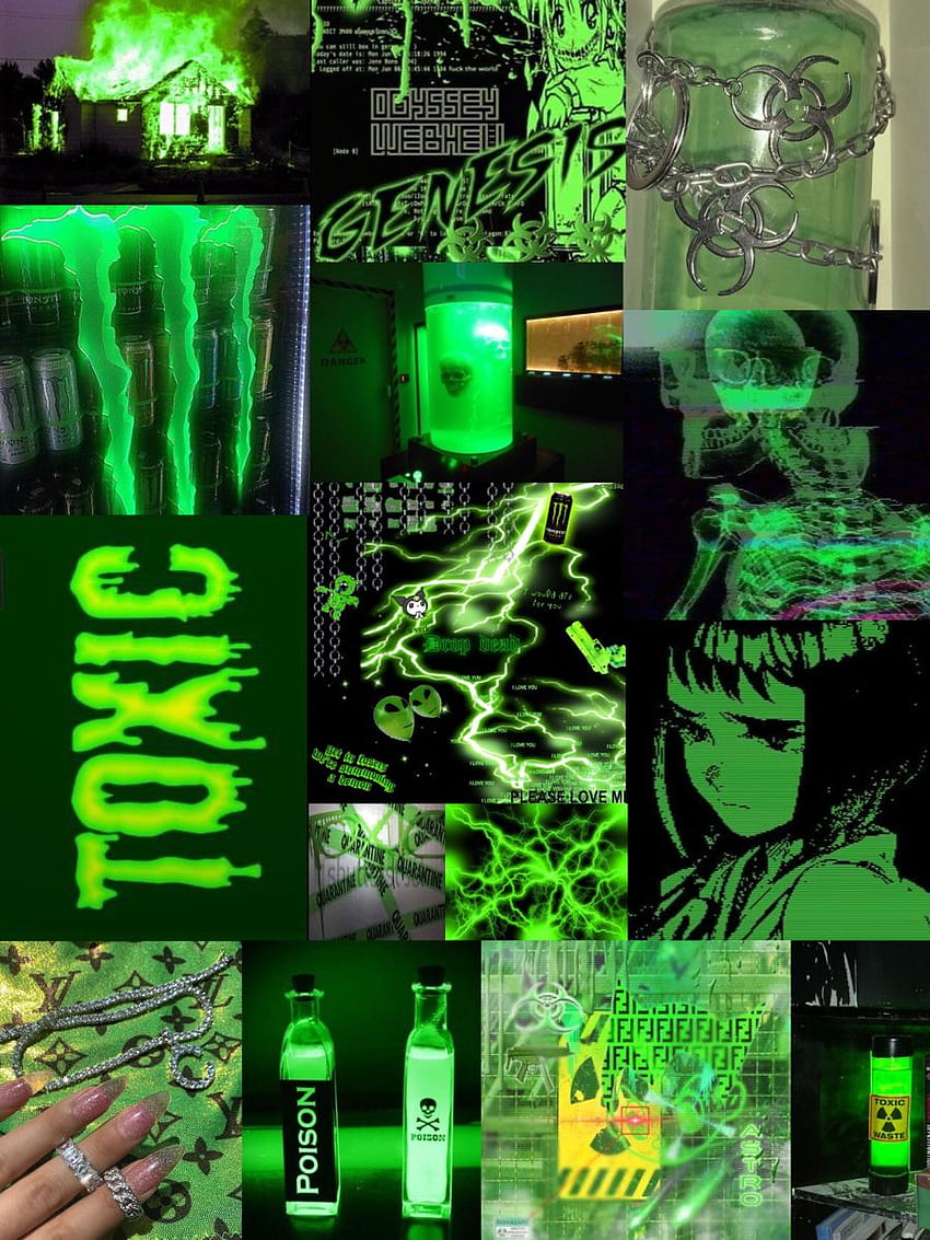 Toxic aesthetic . iPhone tumblr aesthetic, Aesthetic pastel , Mood, Green Toxic HD phone wallpaper