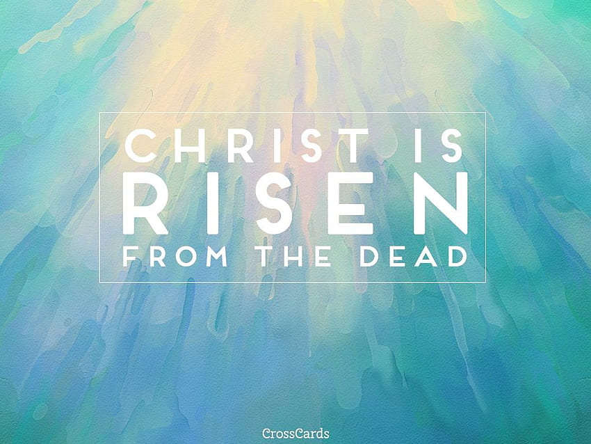 April 2017 - Christ is Risen Calendar- April, He Is Risen HD wallpaper