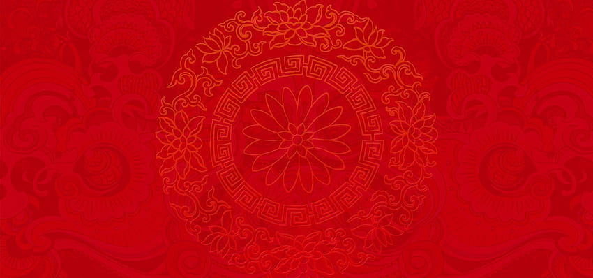 ฤดูใบไม้ผลิ ใหม่ ปี ปาร์ตี้ สร้างสรรค์ แสดงความยินดี จีน เลื่อนตำแหน่ง เฉลิมฉลอง ยินดีด้วย พื้นหลังปีใหม่จีน พื้นหลังจีน พื้นหลังสีแดง ดอกไม้จีน วอลล์เปเปอร์ HD