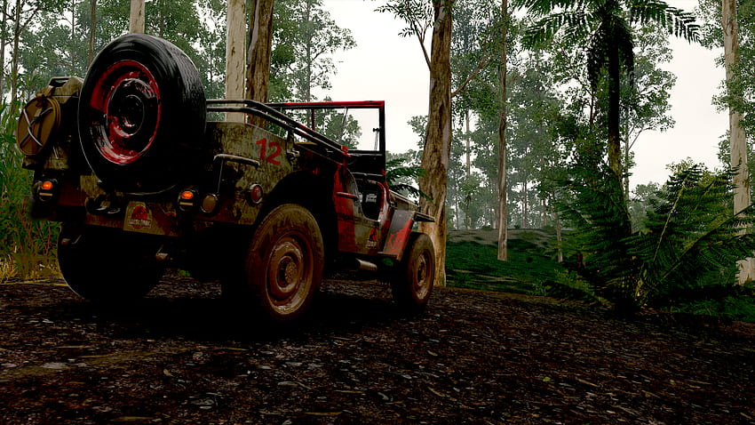 background for those who are interested.: JurassicPark, Jurassic Park Jeep HD wallpaper