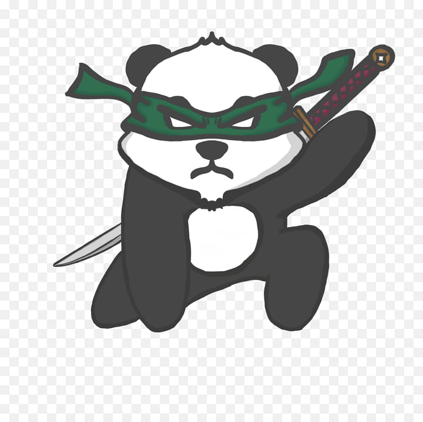 Design U2014 Bare Mountain Media - Cute Ninja Panda Cartoon Png, Ninja Png - transparent png 高画質の壁紙