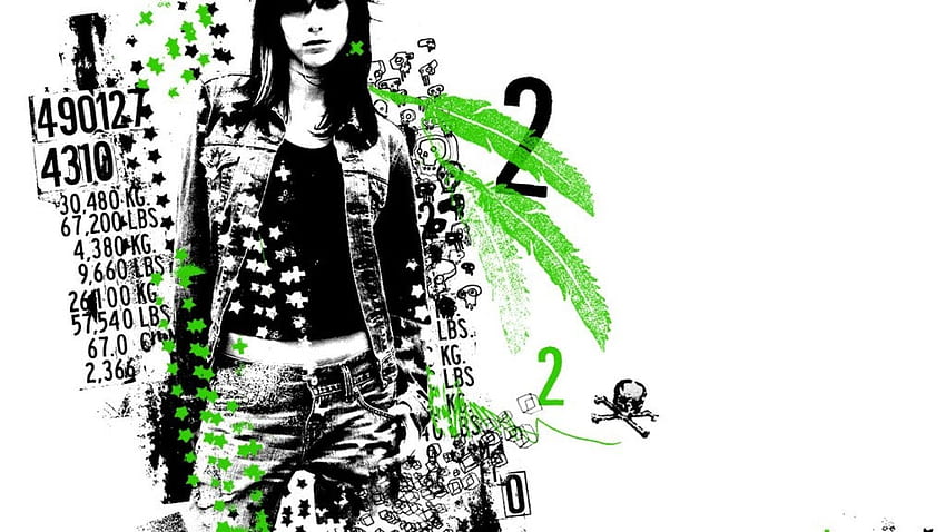 weed and girls wallpaper