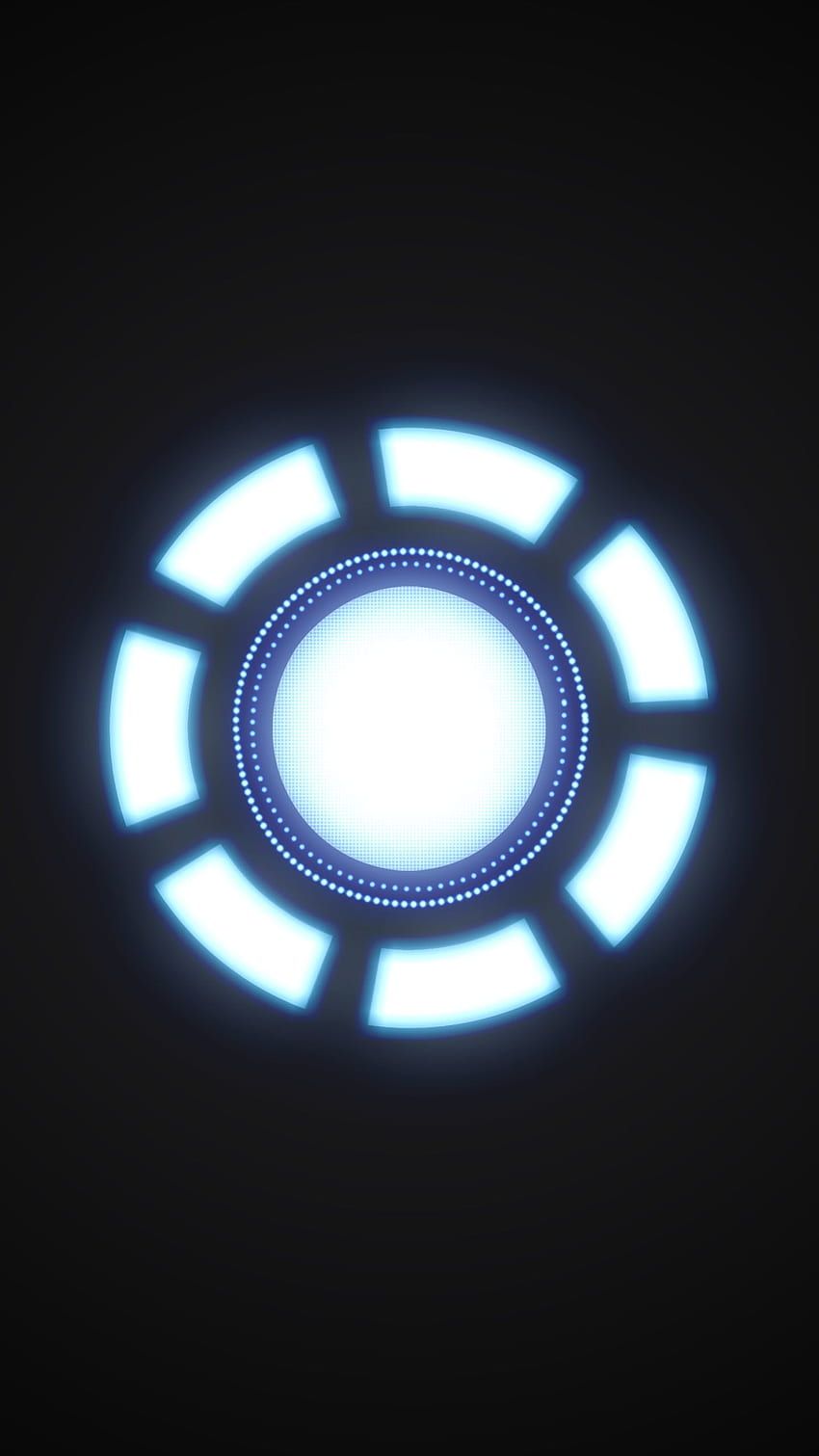 Reaktor łukowy, Iron Man OLED Tapeta na telefon HD