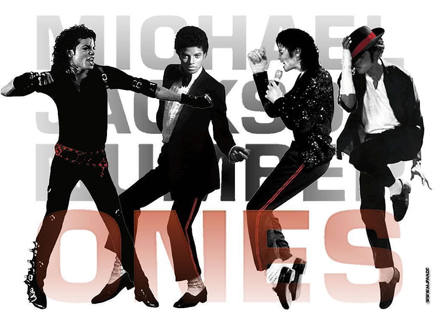 Popurrí número uno, 50 años, Collage, Jackson - Michael Jackson King Of Pop - & Background, Dance Collage fondo de pantalla
