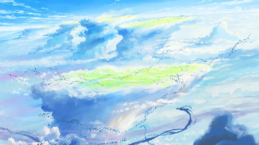 Verwitterung mit dir Makoto Shinkai HD-Hintergrundbild