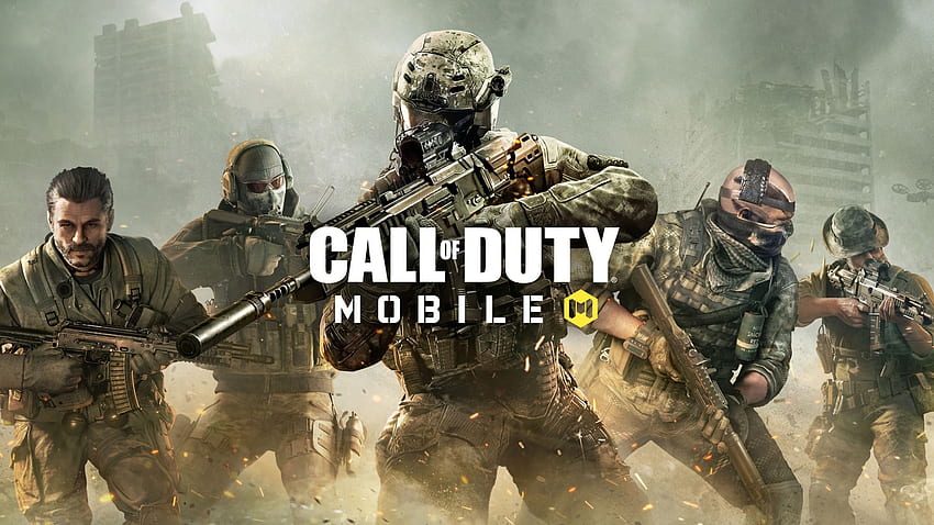 Résolution 1440P du jeu mobile Call Of Duty, Logo Call of Duty Fond d'écran HD
