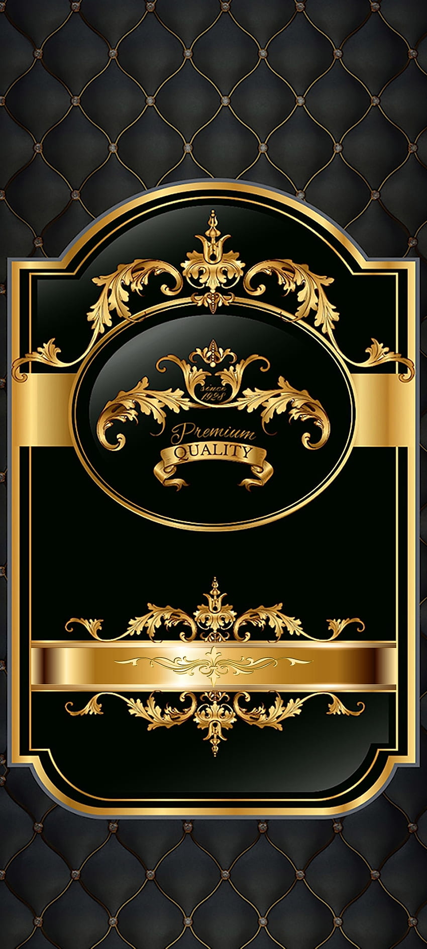 Luxury brings gold, symbol, premium, business, black HD phone wallpaper