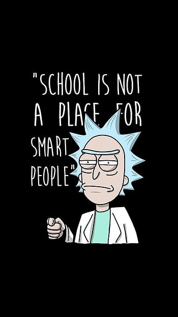 Quotes rick and morty iphone HD wallpapers | Pxfuel
