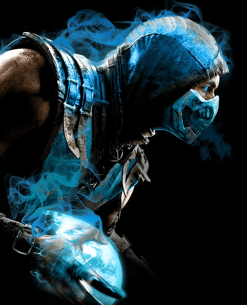 Scorpion gegen Sub Zero, Sub-Zero MKX HD-Handy-Hintergrundbild