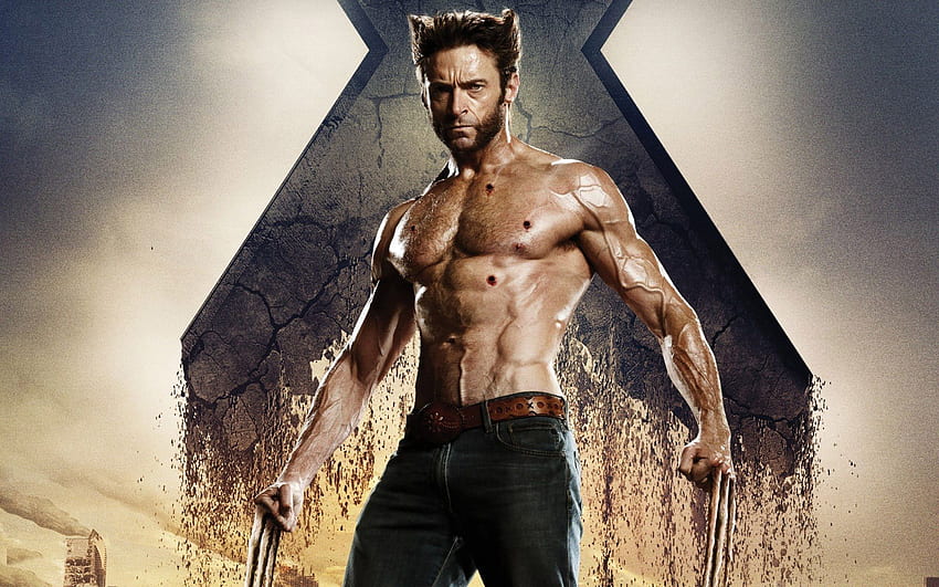 Хю Джакман, Wolverine Muscle HD тапет